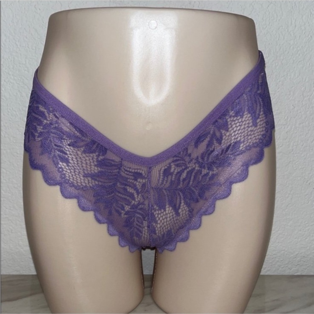 Purple Lace Women's Panties